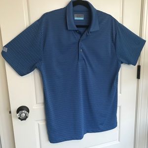 Men’s PGA Tour Polo/Golf Shirt. Size Medium. Blue